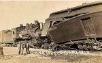 Missouri, Oklahoma & Gulf train wreck Miami, OK.